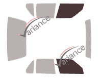 Glazing template - front window kit - Bmw Serie 3 (2) Berline 4 doors (1984 - 1991) Glazing template - front window kit - Bmw Serie 3 (2) Berline 4 doors (1984 - 1991)