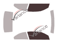 Glazing template - front window kit - Bmw Serie 3 (5) CC Cabriolet 2 doors (2007 - 2014) Glazing template - front window kit - Bmw Serie 3 (5) CC Cabriolet 2 doors (2007 - 2014)