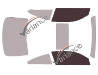 Glazing template - front window kit - Bmw Serie 4 / i4 (1) Coupe 2 doors (2014 - 2021) Glazing template - front window kit - Bmw Serie 4 / i4 (1) Coupe 2 doors (2014 - 2021)