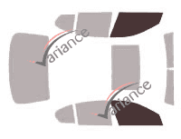 Glazing template - front window kit - Bmw Serie 5 / i5 (7) Berline 4 doors (2010 - 2016) Glazing template - front window kit - Bmw Serie 5 / i5 (7) Berline 4 doors (2010 - 2016)