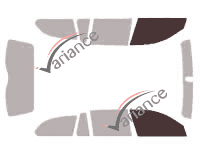 Mascherina per vetri - Kit finestrini anteriori - Bmw Serie 5 / i5 (6) Touring Estate 5 porte (2004 - 2010) Mascherina per vetri - Kit finestrini anteriori - Bmw Serie 5 / i5 (6) Touring Estate 5 porte (2004 - 2010)