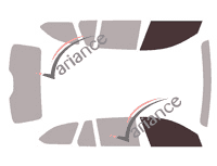 Mascherina per vetri - Kit finestrini anteriori - Bmw Serie 5 / i5 (8) Touring Estate 5 porte (2017 - 2023) Mascherina per vetri - Kit finestrini anteriori - Bmw Serie 5 / i5 (8) Touring Estate 5 porte (2017 - 2023)