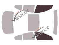 Glazing template - front window kit - Bmw Serie 6 (3) Gran Coupe Berline 4 doors (2012 - 2018) Glazing template - front window kit - Bmw Serie 6 (3) Gran Coupe Berline 4 doors (2012 - 2018)