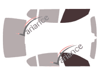 Glazing template - front window kit - Bmw Serie 7 / i7 (6) Berline 4 doors (2015 - 2022) Glazing template - front window kit - Bmw Serie 7 / i7 (6) Berline 4 doors (2015 - 2022)