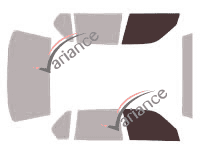Glazing template - front window kit - Bmw Serie 7 / i7 (2) Longue Berline 4 doors (1986 - 1994) Glazing template - front window kit - Bmw Serie 7 / i7 (2) Longue Berline 4 doors (1986 - 1994)
