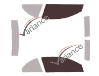 Glazing template - front window kit - Bmw Serie 6 (2) Cabriolet 2 doors (2003 - 2011) Glazing template - front window kit - Bmw Serie 6 (2) Cabriolet 2 doors (2003 - 2011)