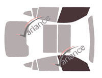 Glazing template - front window kit - Bmw X6 (3) 5 portes (depuis 2020) Glazing template - front window kit - Bmw X6 (3) 5 portes (depuis 2020)