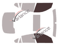 Gabarit vitrage - kit vitres avant - Bmw X6 (1) 5 portes (2008 - 2014) Gabarit vitrage - kit vitres avant - Bmw X6 (1) 5 portes (2008 - 2014)