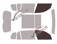 Glazing template - front window kit - Bmw X7 (1) 5 portes (depuis 2019) Glazing template - front window kit - Bmw X7 (1) 5 portes (depuis 2019)