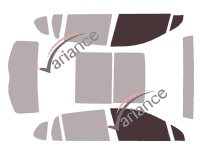 Glazing template - front window kit - Buick Envision (1) 5 doors (2015 - 2020) Glazing template - front window kit - Buick Envision (1) 5 doors (2015 - 2020)