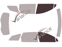 Glazing template - front window kit - Buick Enclave (2) 5 doors (2017 - 2024) Glazing template - front window kit - Buick Enclave (2) 5 doors (2017 - 2024)