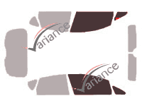 Glazing template - front window kit - Buick Excelle (1) XT 5 doors (2010 - 2017) Glazing template - front window kit - Buick Excelle (1) XT 5 doors (2010 - 2017)