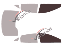 Glazing template - front window kit - Buick LaCrosse (3) Berline 4 doors (2016 - 2023) Glazing template - front window kit - Buick LaCrosse (3) Berline 4 doors (2016 - 2023)