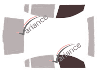 Glazing template - front window kit - Buick Lucerne Berline 4 doors (2005 - 2011) Glazing template - front window kit - Buick Lucerne Berline 4 doors (2005 - 2011)