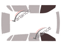 Plantilla de acristalamiento - kit de ventana delantera - Buick Roadmaster Wagon 5 puertas (1990 - 1996) Plantilla de acristalamiento - kit de ventana delantera - Buick Roadmaster Wagon 5 puertas (1990 - 1996)