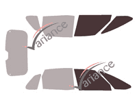 Glazing template - front window kit - Citroën C4 (1) Picasso 5 doors (2006 - 2013) Glazing template - front window kit - Citroën C4 (1) Picasso 5 doors (2006 - 2013)