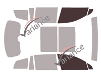 Glazing template - front window kit - Cadillac XT-6 (1) 5-door (since 2019) Glazing template - front window kit - Cadillac XT-6 (1) 5-door (since 2019)