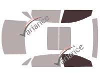 Glazing template - front window kit - Cadillac XTS Limousine Berline 4 doors (2013 - 2019) Glazing template - front window kit - Cadillac XTS Limousine Berline 4 doors (2013 - 2019)