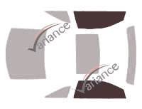 Glazing template - front window kit - Cadillac CTS (2) Coupé 2 doors (2010 - 2017) Glazing template - front window kit - Cadillac CTS (2) Coupé 2 doors (2010 - 2017)