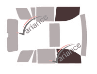 Glazing template - front window kit - Cadillac Escalade (4) 5 doors (2014 - 2020) Glazing template - front window kit - Cadillac Escalade (4) 5 doors (2014 - 2020)