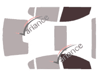 Glazing template - front window kit - Chevrolet Impala (10) SS Berline 4 doors (2013 - 2020) Glazing template - front window kit - Chevrolet Impala (10) SS Berline 4 doors (2013 - 2020)