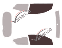 Glazing template - front window kit - Chevrolet Aveo (1) 3 doors (2002 - 2011) Glazing template - front window kit - Chevrolet Aveo (1) 3 doors (2002 - 2011)