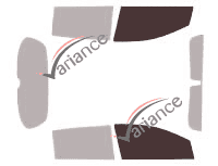 Glazing template - front window kit - Chevrolet Sonic 5 doors (2011 - 2020) Glazing template - front window kit - Chevrolet Sonic 5 doors (2011 - 2020)