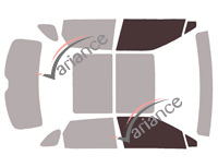 Glazing template - front window kit - Chevrolet Blazer (1) 5 doors (since 2019) Glazing template - front window kit - Chevrolet Blazer (1) 5 doors (since 2019)