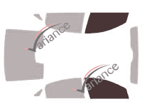 Glazing template - front window kit - Chevrolet Caprice (6) Berline 4 doors (2006 - 2017) Glazing template - front window kit - Chevrolet Caprice (6) Berline 4 doors (2006 - 2017)