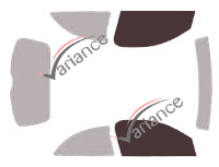 Glazing template - front window kit - Chevrolet Celta (1) Phase 2 3 doors (2006 - 2011) Glazing template - front window kit - Chevrolet Celta (1) Phase 2 3 doors (2006 - 2011)