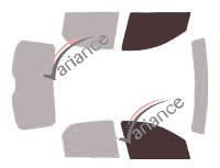 Glazing template - front window kit - Chevrolet Celta (1) Phase 1 5 doors (1999 - 2006) Glazing template - front window kit - Chevrolet Celta (1) Phase 1 5 doors (1999 - 2006)