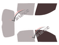 Glazing template - front window kit - Chevrolet Celta (1) Phase 2 5 doors (2006 - 2011) Glazing template - front window kit - Chevrolet Celta (1) Phase 2 5 doors (2006 - 2011)