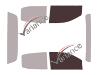 Glazing template - front window kit - Chevrolet Colorado (2) Crew Cab Pick-up 4 doors (2013 - 2023) Glazing template - front window kit - Chevrolet Colorado (2) Crew Cab Pick-up 4 doors (2013 - 2023)