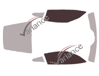 Glazing template - front window kit - Chevrolet Corvette (7) C7 Coupe 3 doors (2013 - 2020) Glazing template - front window kit - Chevrolet Corvette (7) C7 Coupe 3 doors (2013 - 2020)