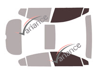 Glazing template - front window kit - Chevrolet Cruze (2) 5 doors (2016 - 2022) Glazing template - front window kit - Chevrolet Cruze (2) 5 doors (2016 - 2022)