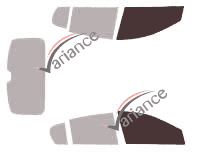 Glazing template - front window kit - Chevrolet Cruze (1) 5 doors (2011 - 2018) Glazing template - front window kit - Chevrolet Cruze (1) 5 doors (2011 - 2018)