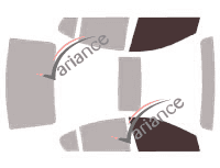 Glazing template - front window kit - Chevrolet Cruze (1) Berline 4 doors (2008 - 2011) Glazing template - front window kit - Chevrolet Cruze (1) Berline 4 doors (2008 - 2011)