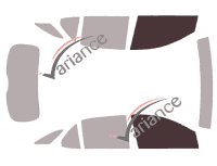 Glazing template - front window kit - Chevrolet Equinox (3) 5 doors (2017 - 2023) Glazing template - front window kit - Chevrolet Equinox (3) 5 doors (2017 - 2023)