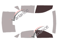 Glazing template - front window kit - Chevrolet Impala (10) Berline 4 doors (2013 - 2020) Glazing template - front window kit - Chevrolet Impala (10) Berline 4 doors (2013 - 2020)