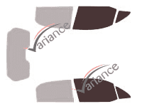 Glazing template - front window kit - Chevrolet Matiz 5 doors (2005 - 2010) Glazing template - front window kit - Chevrolet Matiz 5 doors (2005 - 2010)