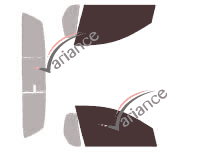 Glazing template - front window kit - Chevrolet Montana Pick-up 2 doors (2003 - 2018) Glazing template - front window kit - Chevrolet Montana Pick-up 2 doors (2003 - 2018)