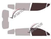 Glazing template - front window kit - Chevrolet Orlando 5 doors (2011 - 2018) Glazing template - front window kit - Chevrolet Orlando 5 doors (2011 - 2018)