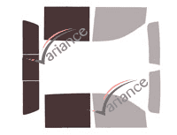 Glazing template - front window kit - Chevrolet Silverado (4) Crew Cab Pick-up 4 doors (since 2019) Glazing template - front window kit - Chevrolet Silverado (4) Crew Cab Pick-up 4 doors (since 2019)