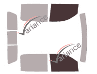 Glazing template - front window kit - Chevrolet Silverado (3) Crew Cab Pick-up 4 doors (2013 - 2018) Glazing template - front window kit - Chevrolet Silverado (3) Crew Cab Pick-up 4 doors (2013 - 2018)