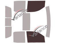 Glazing template - front window kit - Chevrolet Silverado (4) Double Cab HD Pick-up 4 doors (since 2019) Glazing template - front window kit - Chevrolet Silverado (4) Double Cab HD Pick-up 4 doors (since 2019)