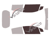 Glazing template - front window kit - Chevrolet Spark 5 doors (2010 - 2020) Glazing template - front window kit - Chevrolet Spark 5 doors (2010 - 2020)