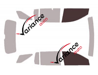 Glazing template - front window kit - Chevrolet Traverse (3) 5-door (since 2024) Glazing template - front window kit - Chevrolet Traverse (3) 5-door (since 2024)