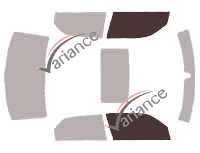 Glazing template - front window kit - Chrysler 300 C Berline 4 doors (2005 - 2011) Glazing template - front window kit - Chrysler 300 C Berline 4 doors (2005 - 2011)