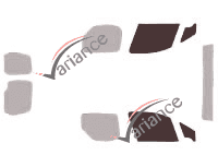 Glazing template - front window kit - Citroën Berlingo (2) Utilitaire 5 doors (2008 - 2018) Glazing template - front window kit - Citroën Berlingo (2) Utilitaire 5 doors (2008 - 2018)