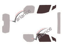 Glazing template - front window kit - Citroën Berlingo (2) Utilitaire 4 doors (2008 - 2018) Glazing template - front window kit - Citroën Berlingo (2) Utilitaire 4 doors (2008 - 2018)